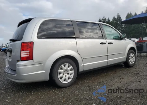 2008 Chrysler Town & Country Lx из США, поврежденный, VIN 2A8HR44H18R770444